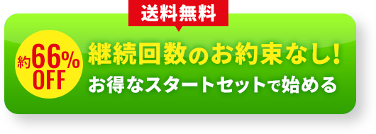 送料無料 継続回数のお約束なし!お得な スタートセットで始める