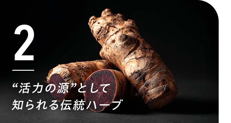 2“活力の源”として 知られる伝統ハーブ